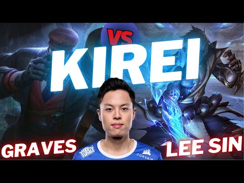 KIREI | GRAVES VS LEE SIN | JNG GAMEPLAY | Patch 14.24 / Season 14 | #LeagueofLegends