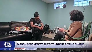 How Cleveland's Abdullah Mason became the youngest world champ in men's boxing