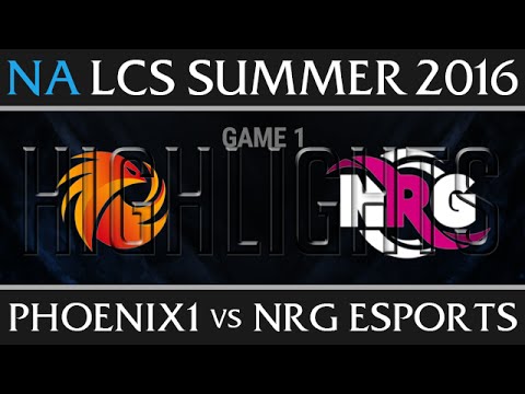 Phoenix1 vs NRG Esports Highlights, Game 1 NA LCS Week 7 Day 1 Summer 2016 - P1 vs NRG G1