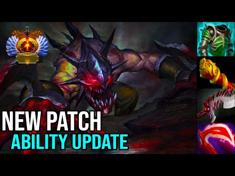 NEW PATCH ABILITY UPDATE [ Lifestealer ] INTENSE TEAM FIGHT - DOTA 2 GAMEPLAY