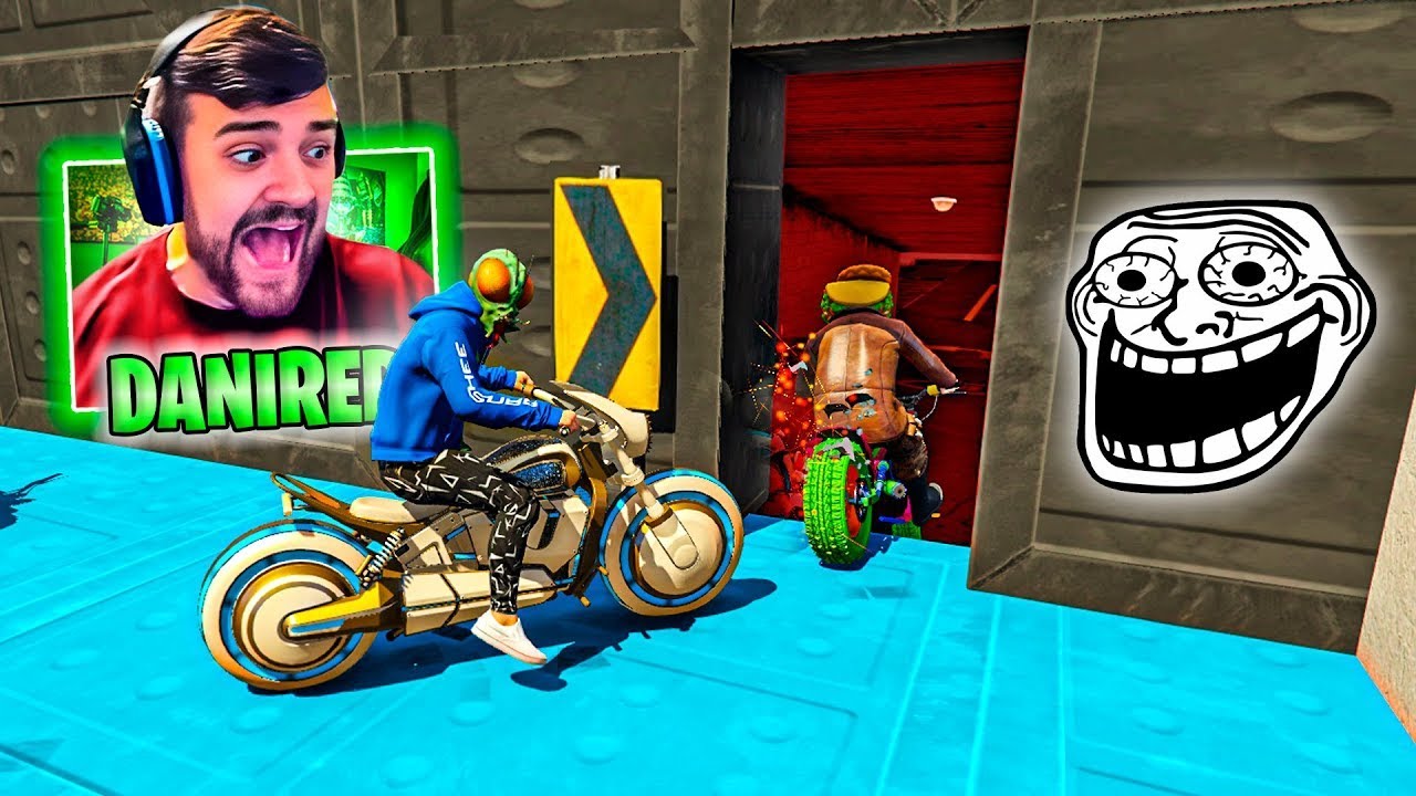 LA CARRERA TROLL MAS DIFICIL! ME VUELVO LOCO!! - GTA 5 ONLINE