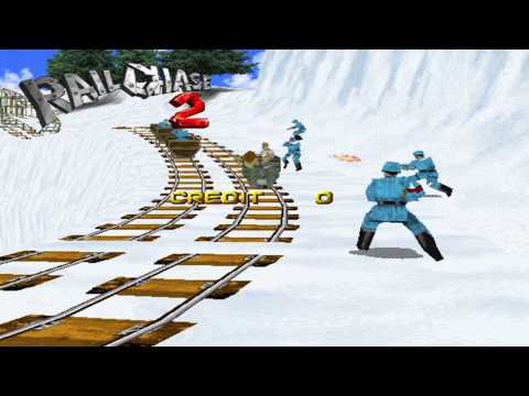 MAME 214 - RAIL CHASE 2 - ATTRACT MODE 60fps  + ARCADE GAMEPLAY UK ARCADES 1080p