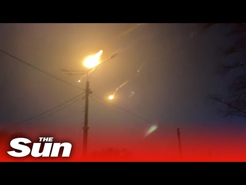 Ukraine fighters cheer as 'missile takes down Russian jet over Kharkiv'