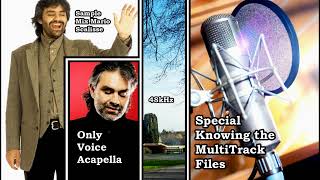 L&#39;incontro (Only Voice Acapella) Andrea Bocelli