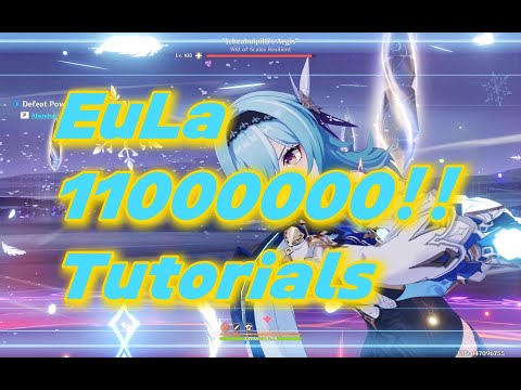 ❄️11M Damage! Poetics Eula's Frozen Elegance