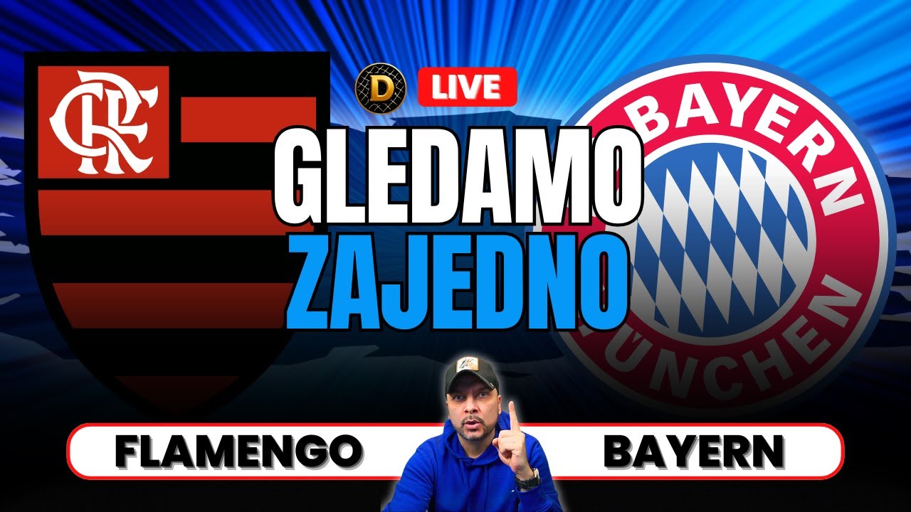 FLAMENGO vs BAYERN 2:4 (LIVE)! SVJETSKO KLUPSKO PRVENSTVO!
