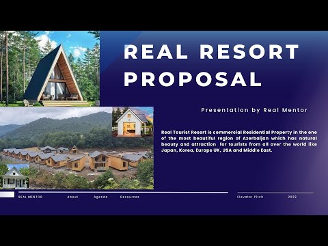 Real Resort Proposal  for our investors, Earn stable passive income on monthly basis by joining us