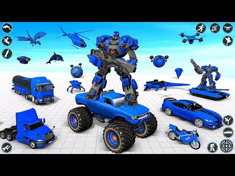 Dolphin Car Drone Robot Multiple Transform - Android Gameplay