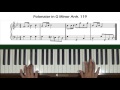 Polonaise in G Minor (Notebook for Anna Magdalena Bach) Anh.119 Piano Tutorial