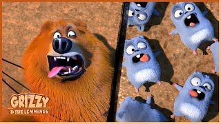 Endless Chase 💨 Grizzy & the lemmings | 25' Compilation | 🐻🐹 Cartoon for Kids