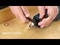 Miniatura vídeo do produto Tupia Bosch GKF 550 550W 220V com 2 Pinças