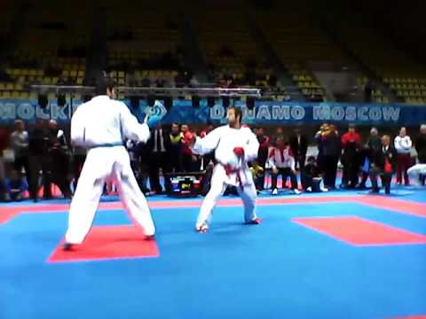 WSKU EC & ISO - WKF Kumite Team male FINAL - AZERBAIJAN vs RUSSIA