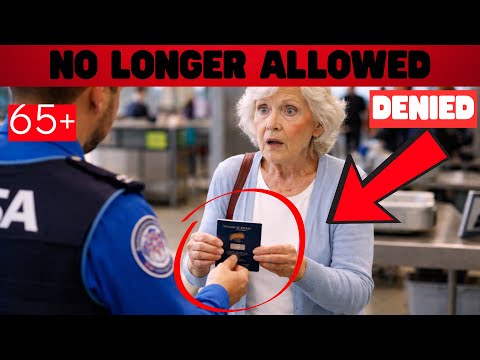 Flying After 70? New Airport Rules For Seniors Starting Jan 2026 (Don't Get DENIED)