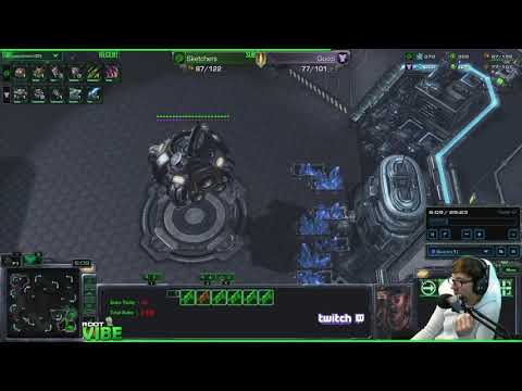 ViBE - (RA) Terran Gold / Plat TvZ How to fix a bumpy game and understand end game