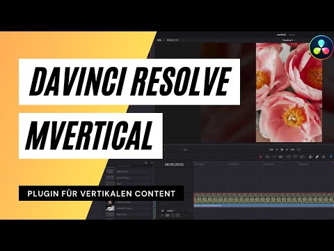 DaVinci Resolve: mVertical - Plugin für vertikalen Content
