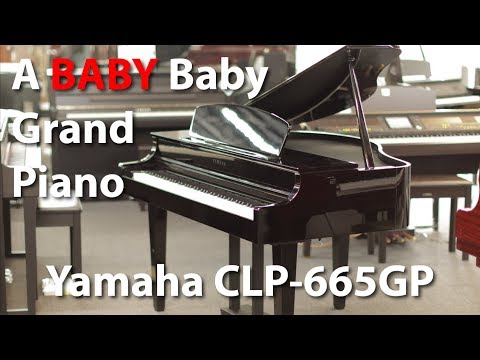 Must Sell-Yamaha Clarinova CLP-665 Digital Baby Grand Piano image 8