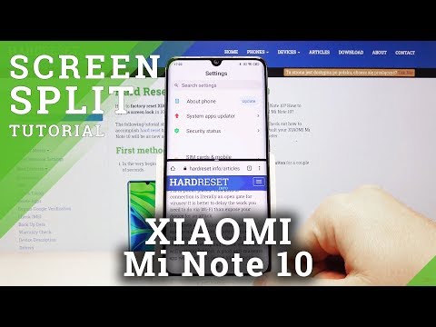 How to Create Split Screen in Xiaomi Mi Note 10 – Set Dual Screen