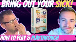 Dry Euro? Or Thematic Gem? Clinic Board game Playthrough