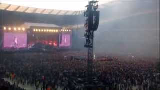 One Direction Crowd Singing Wonderwall -  Manchester Etihad Stadium 31st May 2014