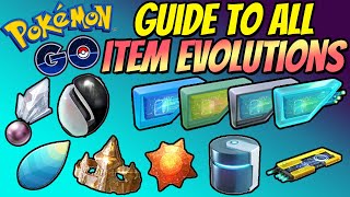 Guide to ALL ITEM EVOLUTIONS in Pokemon GO