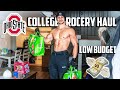 COLLEGE BUDGET GROCERY HAUL AT ALDI!! Groceries on 4000 Cals Per Day