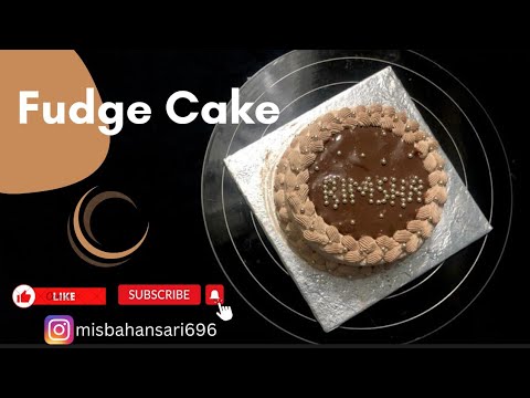 l Chocolate Fudge Cake l Recipe By Misbah's Bakistry (Easy To Make)