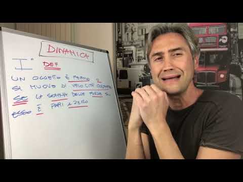 LEZIONE di FISICA LIVE! parliamo dei principi della DINAMICA