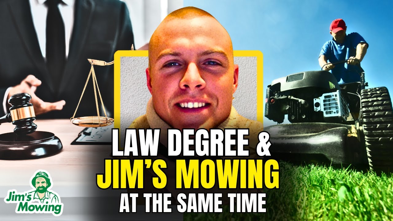 Jim's Mowing - Doing a law degree and running a franchise at the same time!