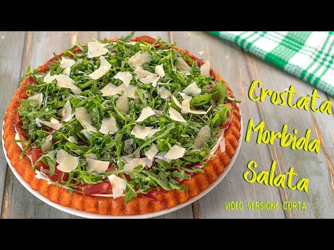 CROSTATA MORBIDA SALATA Ricetta Facile - Video Live Versione Corta