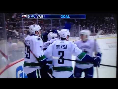 Brad Richardson 2-2 Goal Canucks @ Penguins