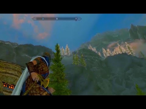 Visiting Greybeards before finishing Dragon Rising Quest. Skyrim Special Edition