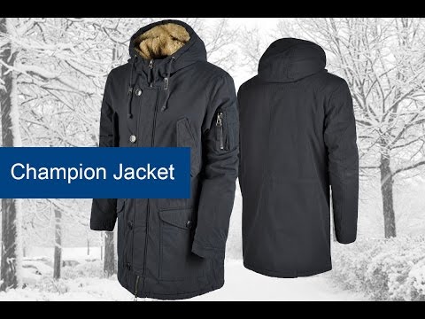 Куртка Champion Hooded Jacket, видео 5 - интернет магазин MEGASPORT