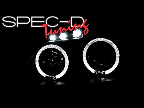 SPECDTUNING DEMO VIDEO: 2005-2010 CHEVY COBALT 2007-2009 PONTIAC G5 LED PROJECTOR HEADLIGHTS