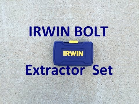 Irwin Tools Bolt Extractor Set Review