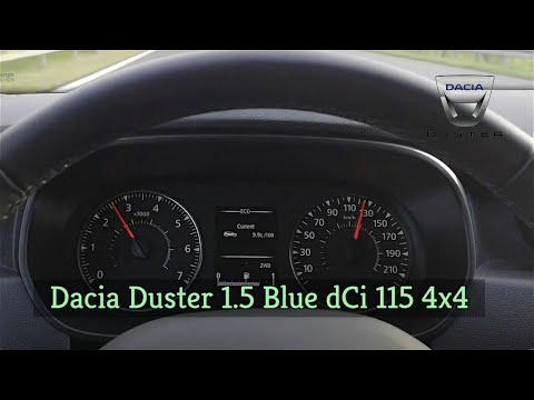 Dacia Duster Prestige 1.5 Blue dCi 115 4x4 - consumption on 130 km/h [highway]