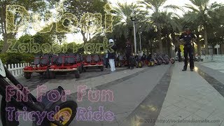 preview picture of video 'GoPro | Zabeel Park Dubai | Fit For Fun | GoCart Ride (Tricycle) | 1 Camera View | #1'