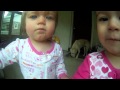Kiss Cam With Eva And Sophia
