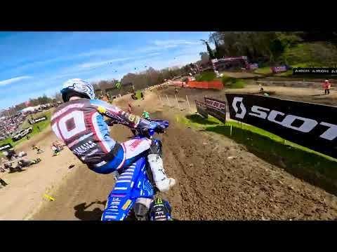Jeremy Seewer Crash | MXGP Race 1 | MXGP of Switzerland Presented by iXS 2023 #MXGP #Motocross