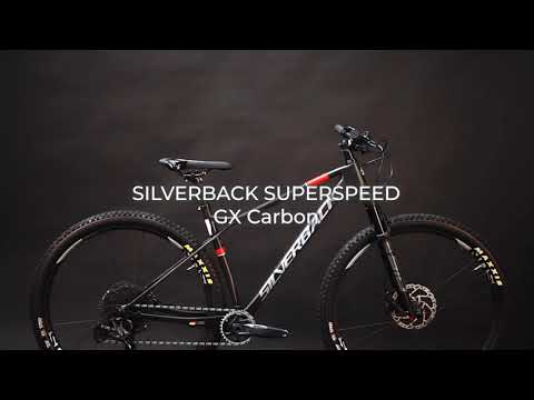 Велосипед SILVERBACK SUPERSPEED GX Carbon (2023) Carbon Raw/Red