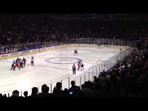 Rangers v Devils Opening Fight March 19, 2012