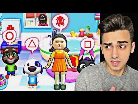 Squid Game z TALKING FRIENDS! ZŁA LALKA WCHODZI DO GRY!