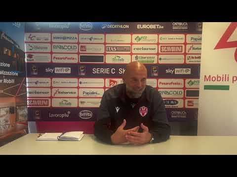 CONFERENZA STAMPA | Mister Stellone | Vis Pesaro - Gubbio