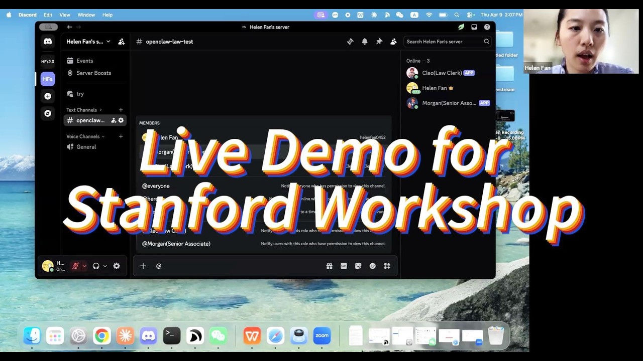 Demo 1 — Two AI Agents Run a Full Client Matter (YouTube thumbnail)
