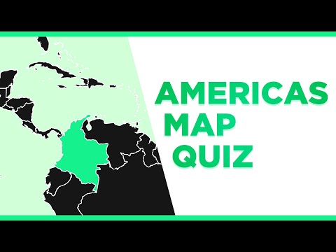 Guess the Country in the Americas (Map Quiz)