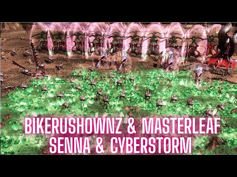 INSANE 2v2! BikeRushOwnz & Masterleaf vs Senna & Cyberstorm | Hurricane Lands — Kane’s Wrath