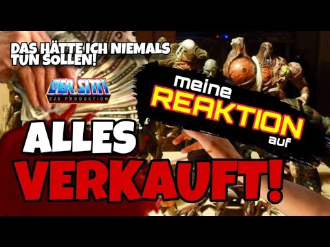 Masters of the Universe Sammlung Verkauft. Meine Reaktion auf Alles Verkauft
