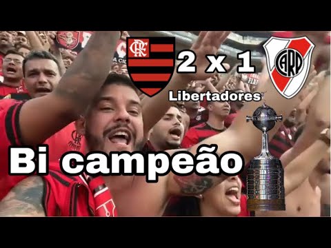 "Flamengo 2 x 1 River Plate - festa em Lima - pré jogo e jogo" Barra: Nação 12 • Club: Flamengo