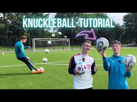 SO SCHIESST IHR EINEN KNUCKLEBALL!⚽️🚀 Tutorial#2 | SkillsMitMarvin