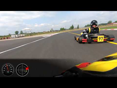 Trening gokartowy Tor Słomczyn onboard