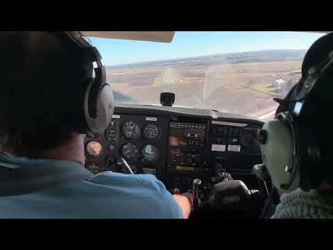 Crosswind Landing 172 15 KNOTS